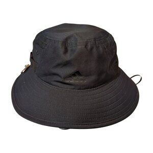 Adidas Victory III Bucket Hat Small/Medium Black NWT